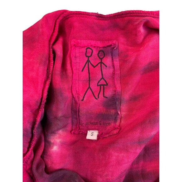 Johnny Was Ombré Velvet Pullover Hoodie, Size Small, Casual Designer Oversized - Picture 4 of 5